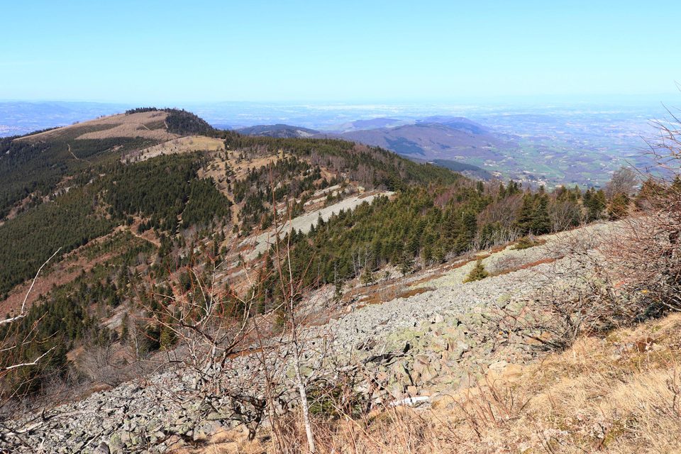 Vue depuis le Crêt de l'Oeillon