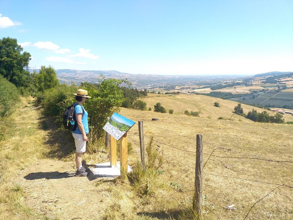 Le chemin des écoliers - St Chamond n°8 bis - Sentier d'interprétation de  St-Martin-en-Coailleux