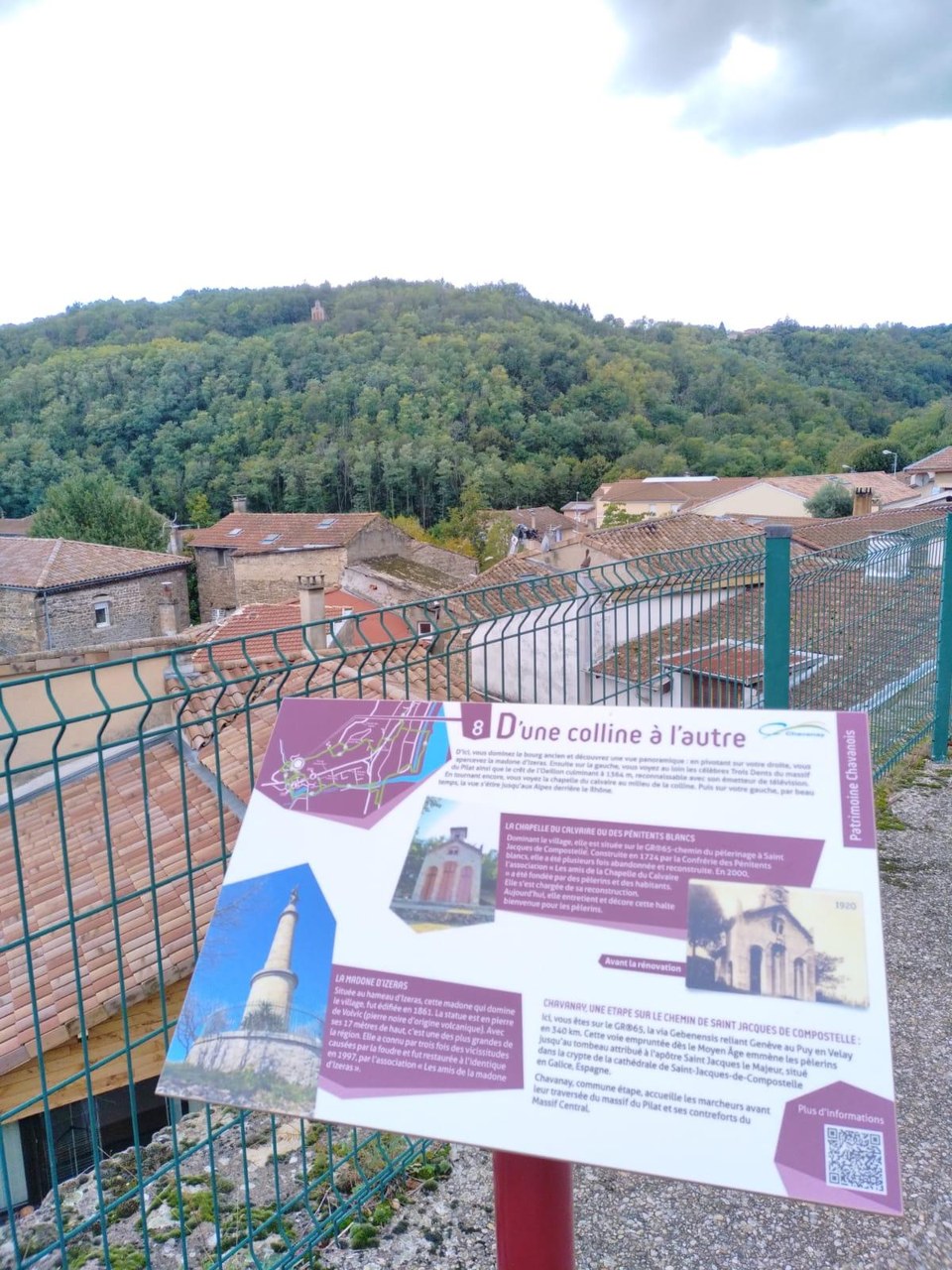 Panneau de lecture du paysage