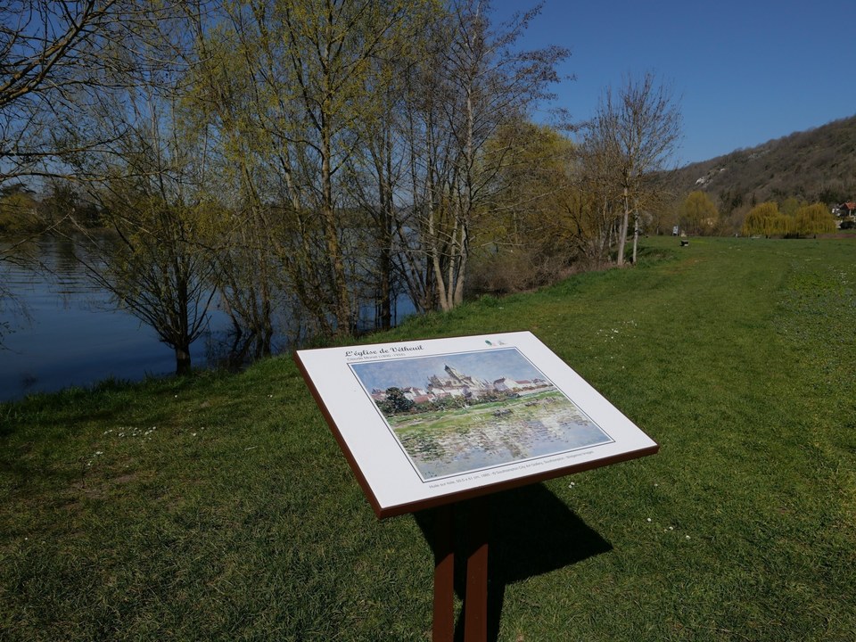 Chemin des peintres de Vétheuil