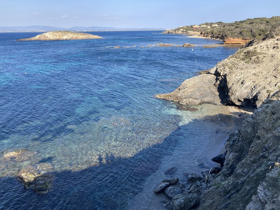 Plage sur la presqu'île de Giens