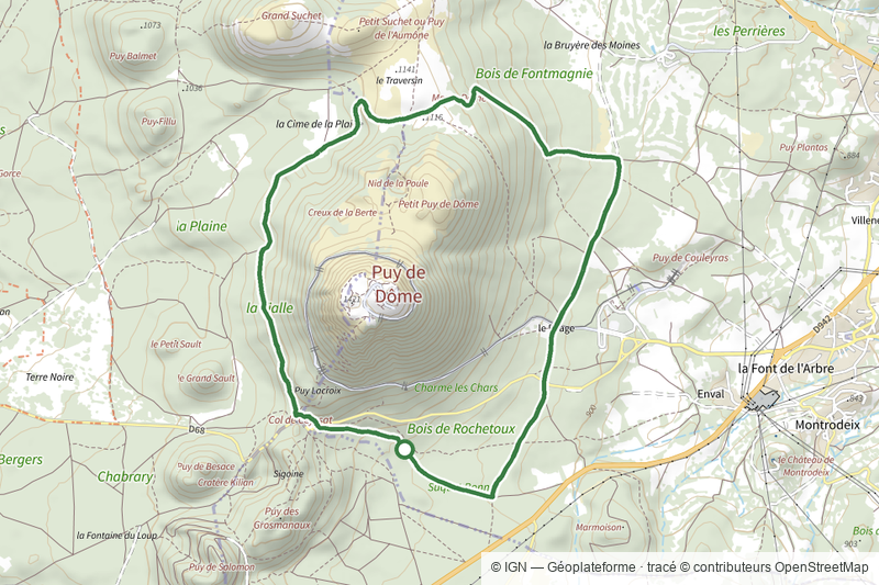 Tour du Puy de Dôme