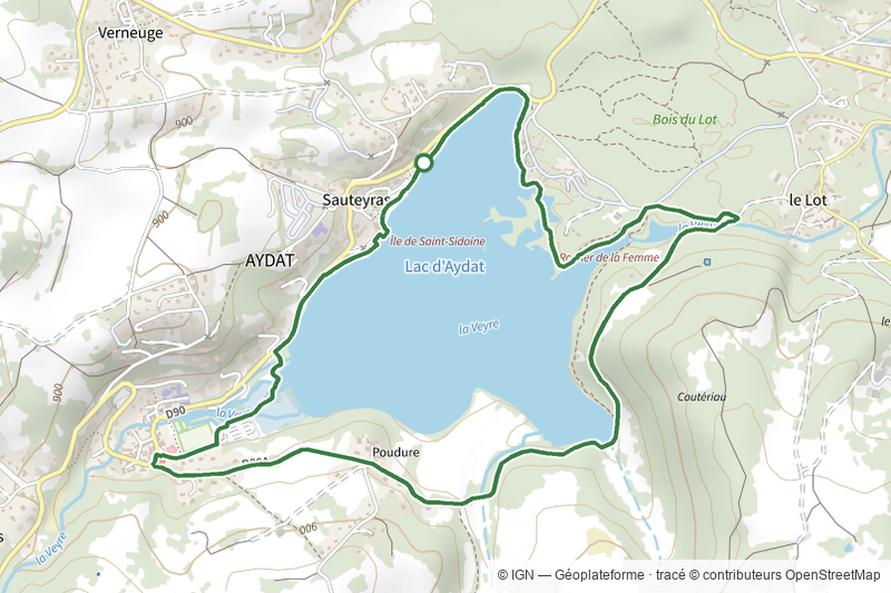 Autour du lac d'Aydat