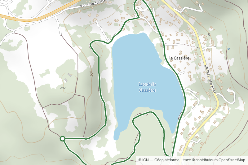 Le Lac de la Cassière