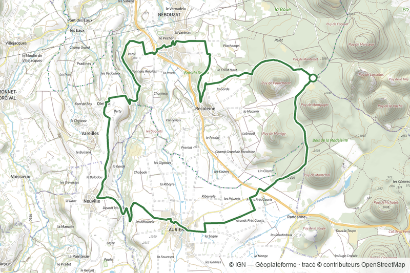 Le Puy de Pourcharet