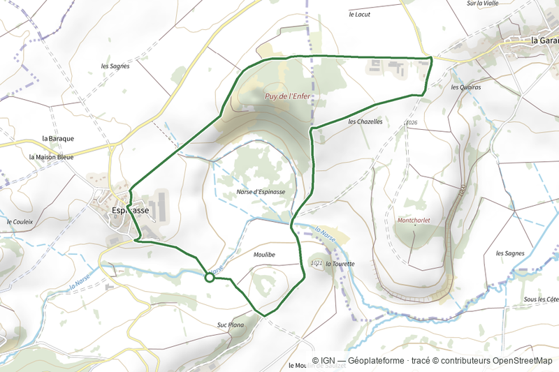 Puy de l'Enfer et Narse d'Espinasse