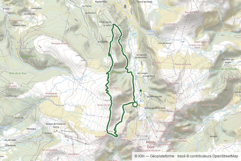 Le Capucin et le Puy de Cliergue