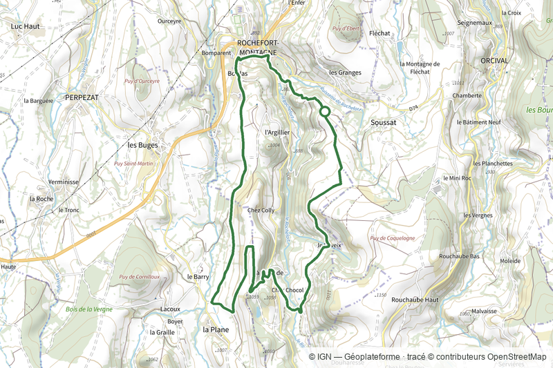 La Roche Branlante d'Orcival