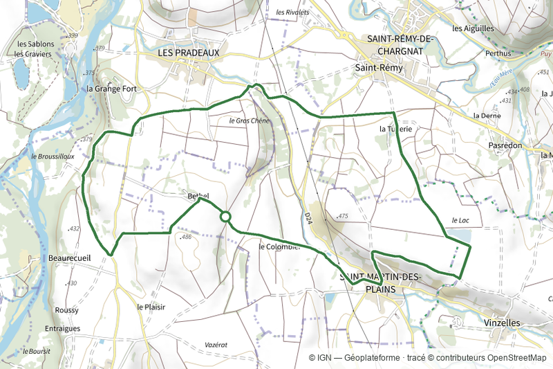 Vallee de parcelles