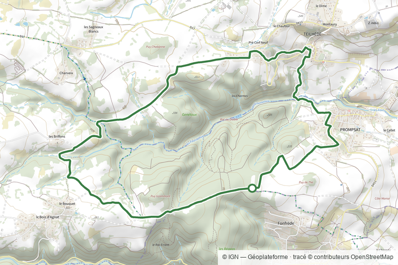 Le tour du puy de Gramont