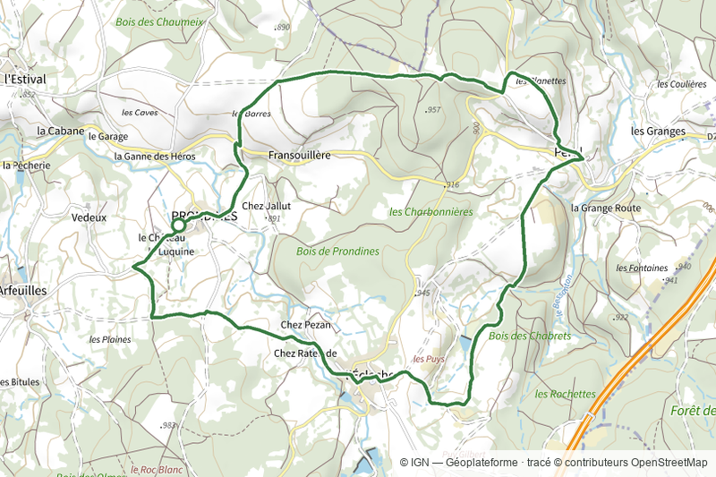Les Chapelles de Pérol et l'Éclache