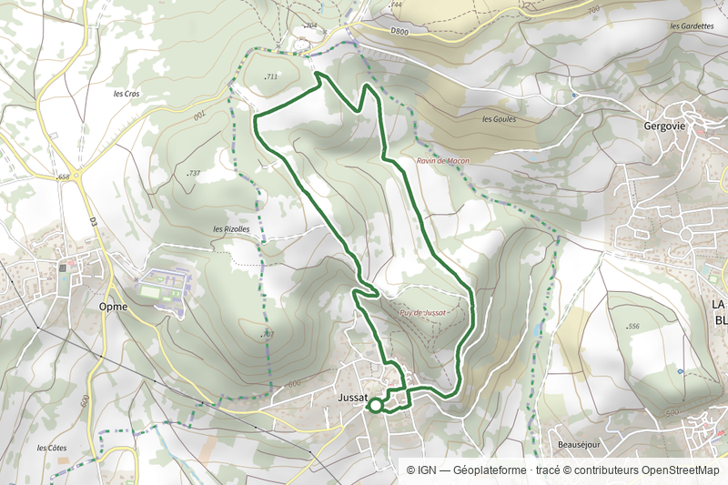 Le Puy de Jussat