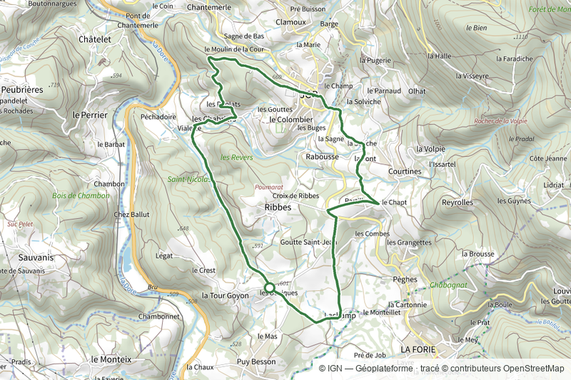 La Colline des Peux - Le Vallon de St Nicolas