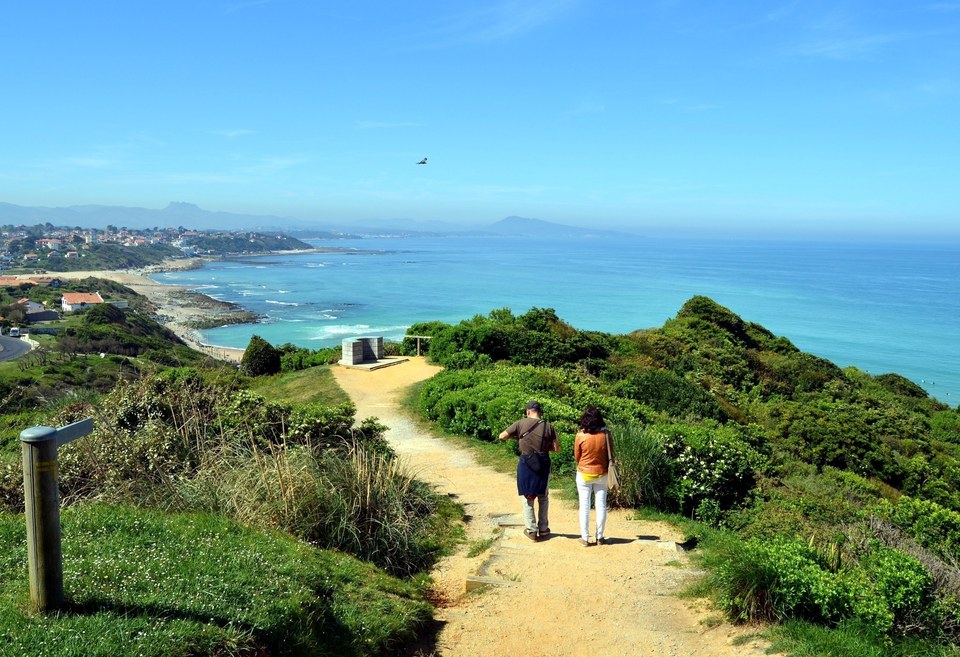 Le sentier du littoral de Bidart à Saint-Jean-de-Luz étape n°1