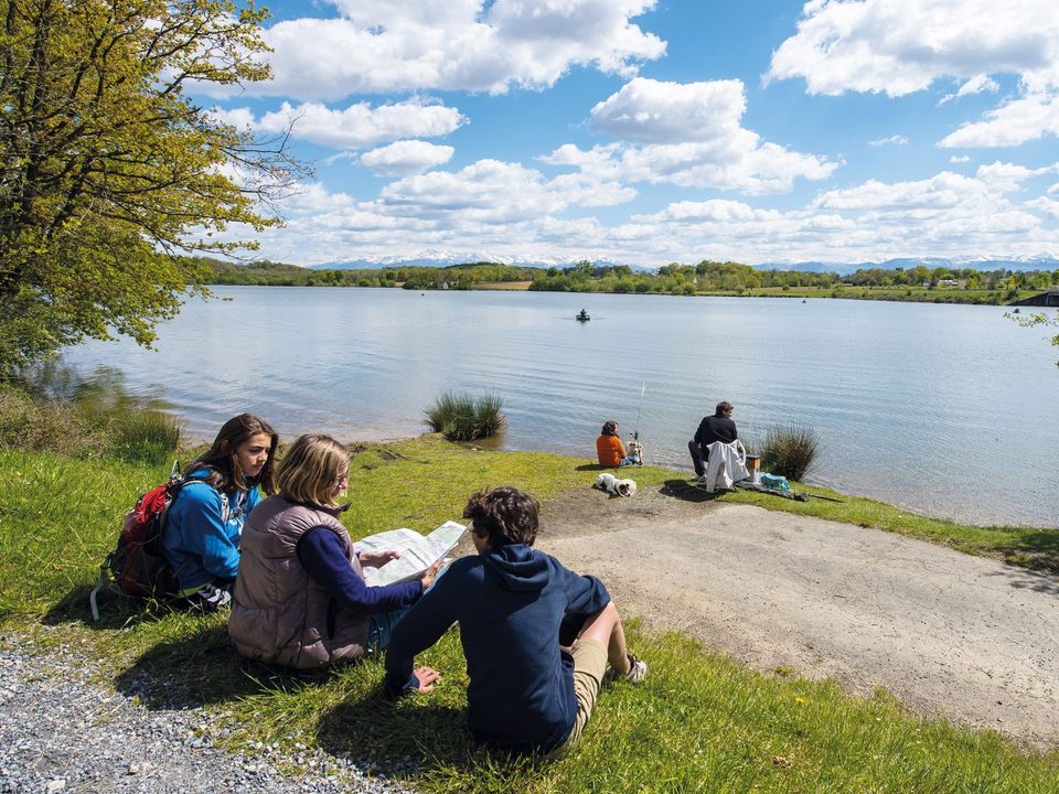 Eslourenties-Daban : le lac du Gabas
