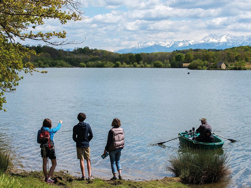 Eslourenties-Daban : le lac du Gabas
