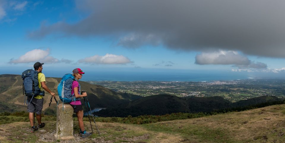 De Hendaye à Olhette étape n°1