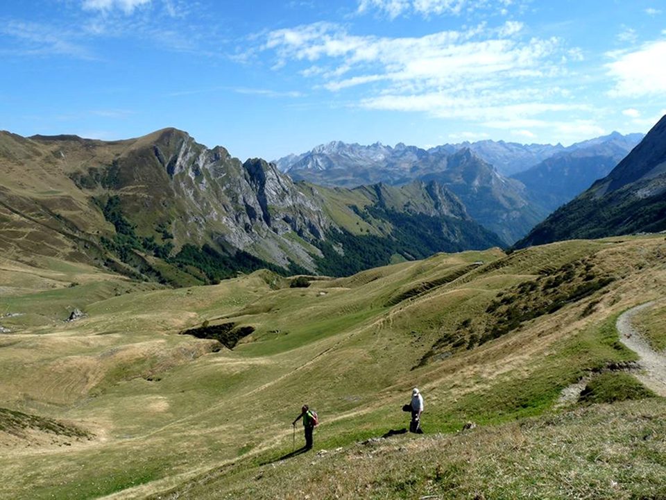 La cabane Laiterine et les lacs du Montagnon 