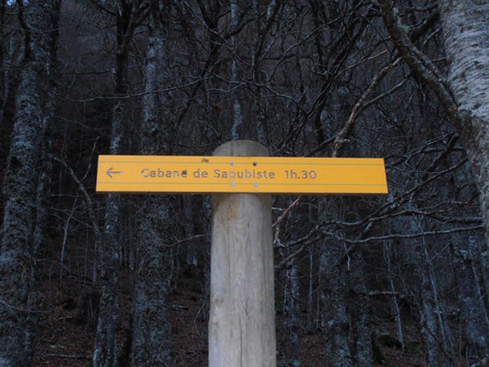 La cabane de Saoubiste