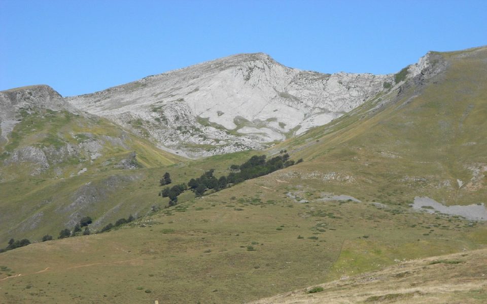 La descente Col d'Aubisque/Louvie-Soubiron  