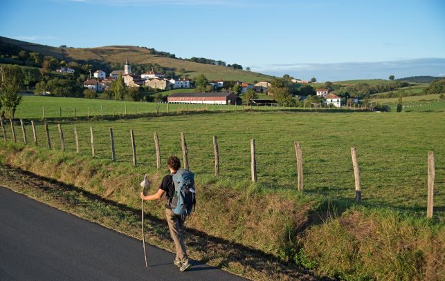 De Ostabat à Saint-Jean-Pied-de-Port  étape n°7