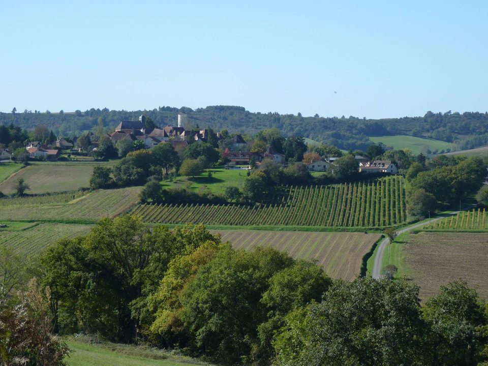 Cadillon : entre crêtes et vignoble à VTT