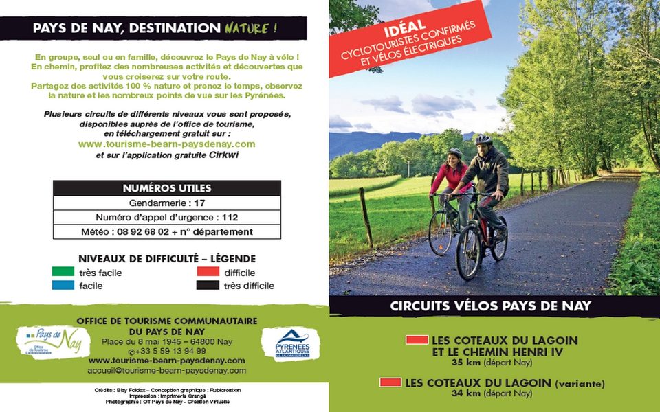  Circuit vélo 6 : les coteaux du Lagoin