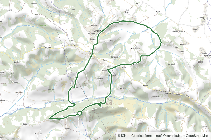 Randonnée : Tour de Mesplède