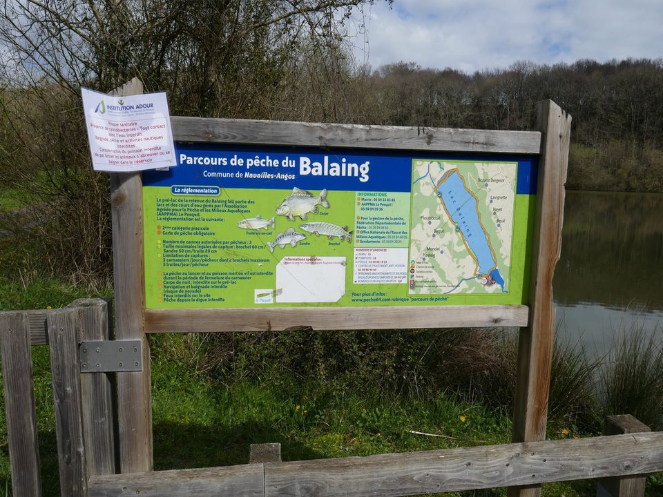 De Navailles-Angos au lac de Balaing