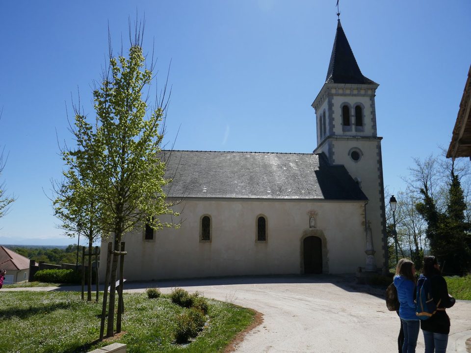 Claracq : promenade du Beüs au château 