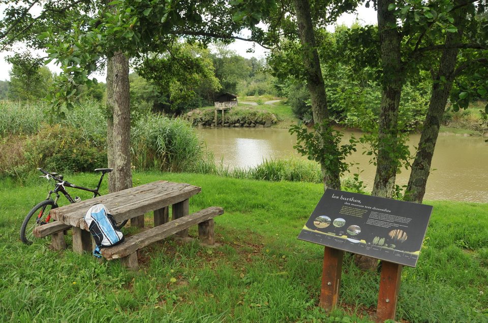 Bidache, péd'halage en val de Bidouze