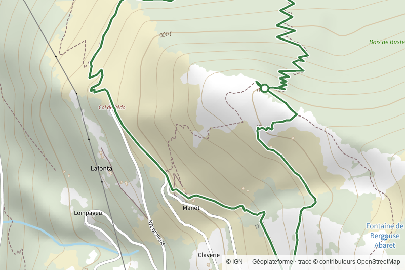 Sur la trace de l'Ours - grand circuit asp61