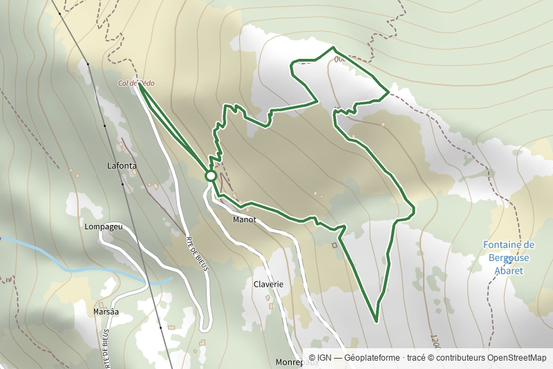 Sur la trace de l'Ours - petit circuit asp60