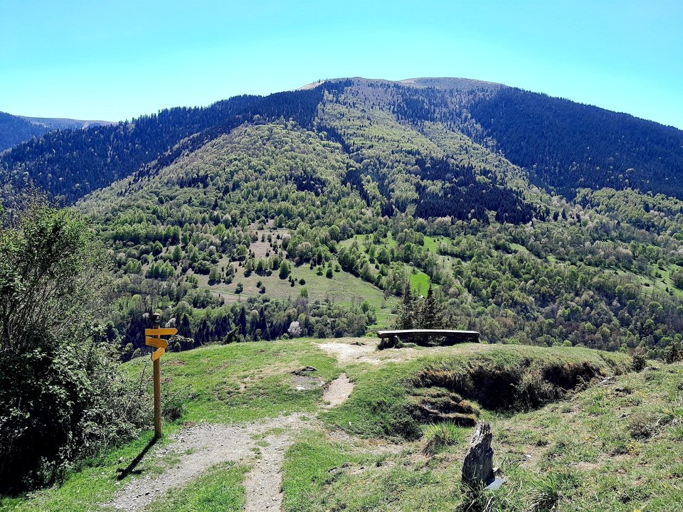 Vue de la crête
