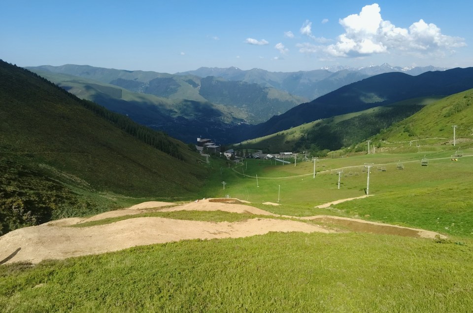 Piste VTT Blue Wave - Agudes