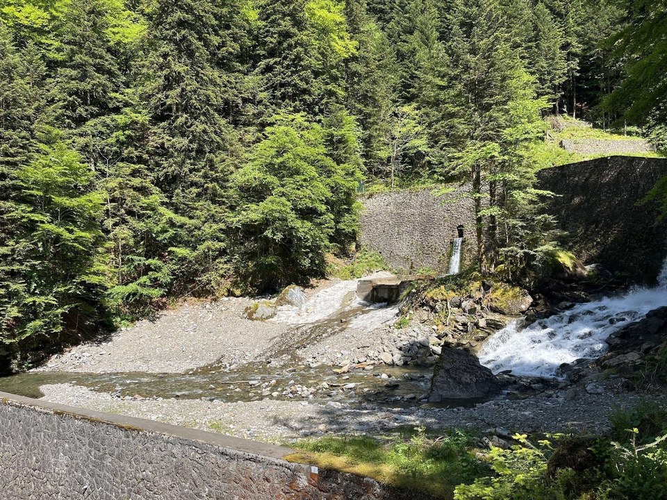 Les aménagements du ruisseau