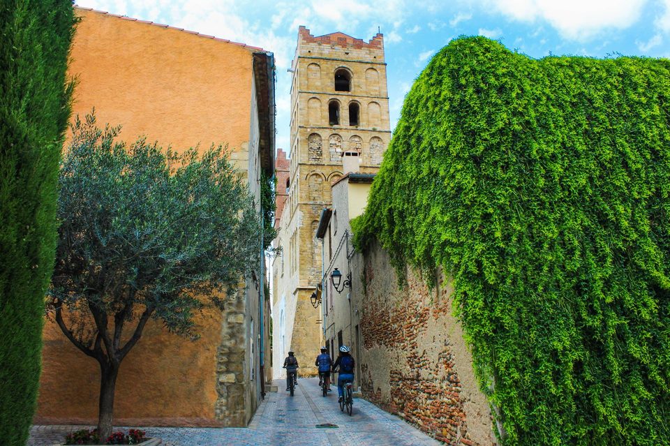 Ruelle du centre historique d'Elne