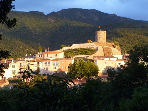 Vue sur Laroque-des-Albères