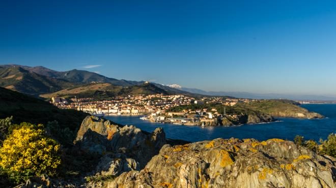 Vue sur Port-Vendres