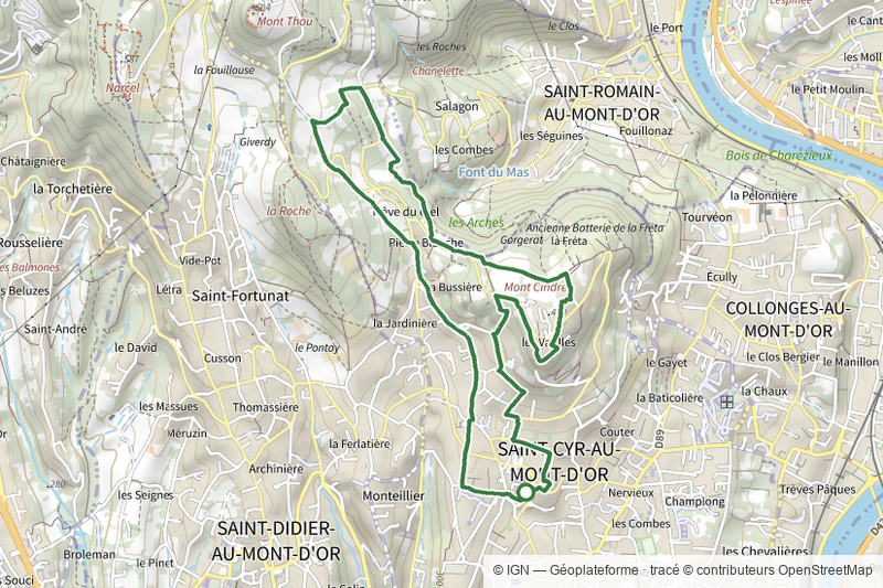 Du mont Thou au mont Cindre