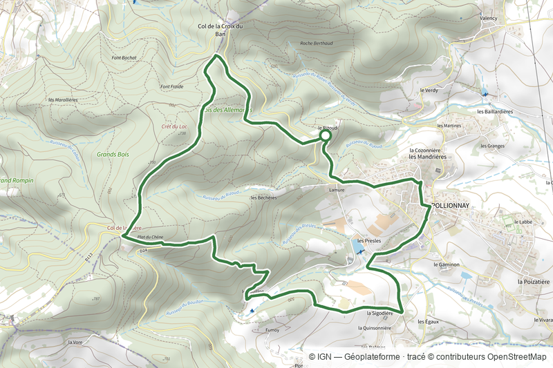 Col de la Luère / Croix du Ban