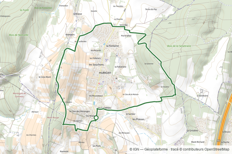 Circuit des crêtes du Gros Mont