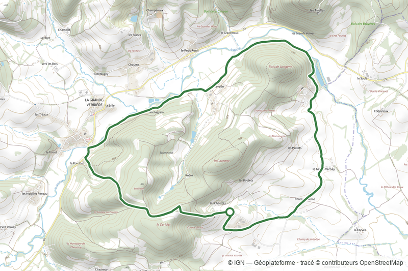 Le circuit du Grand Vernay