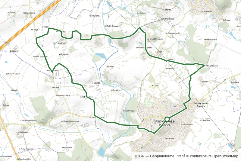 Parcours jaune