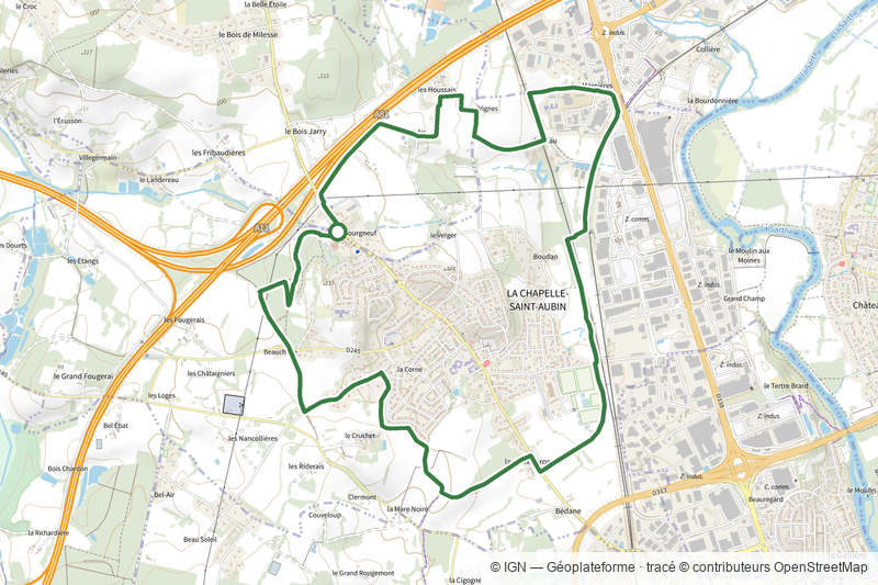 Le parcours de Saint-Christophe