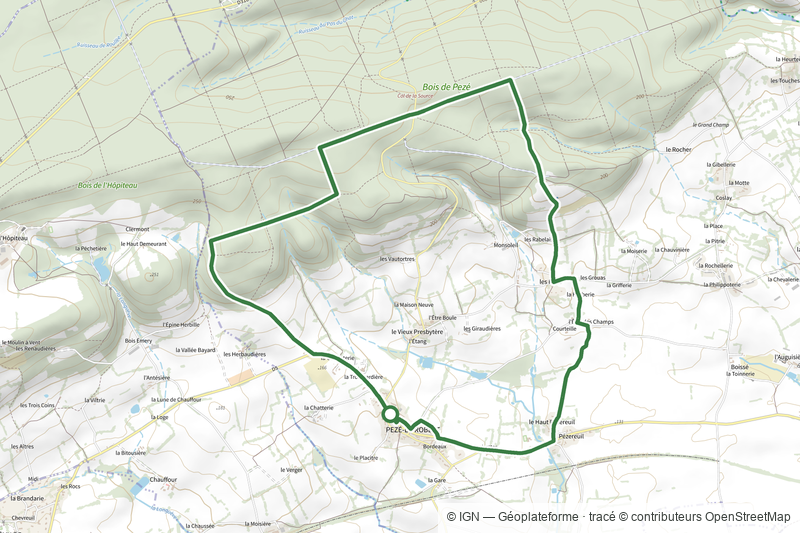 Circuit le village et la forêt