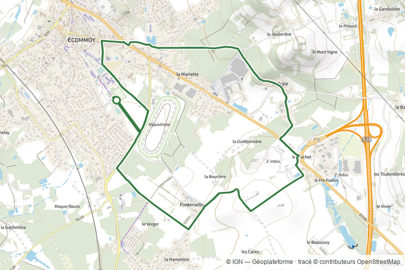 Circuit Fontenailles – Prâle