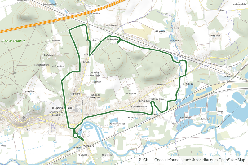 Circuit jaune