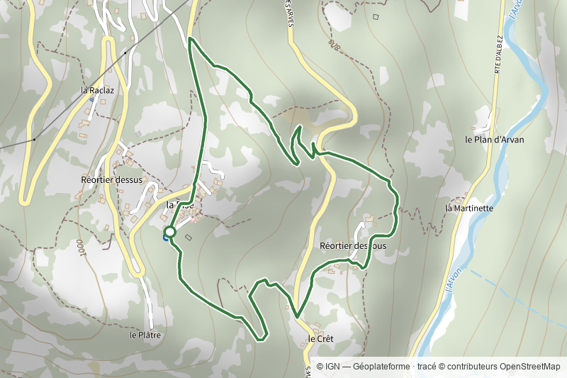 Circuit de promenade La Bise - Le Crêt