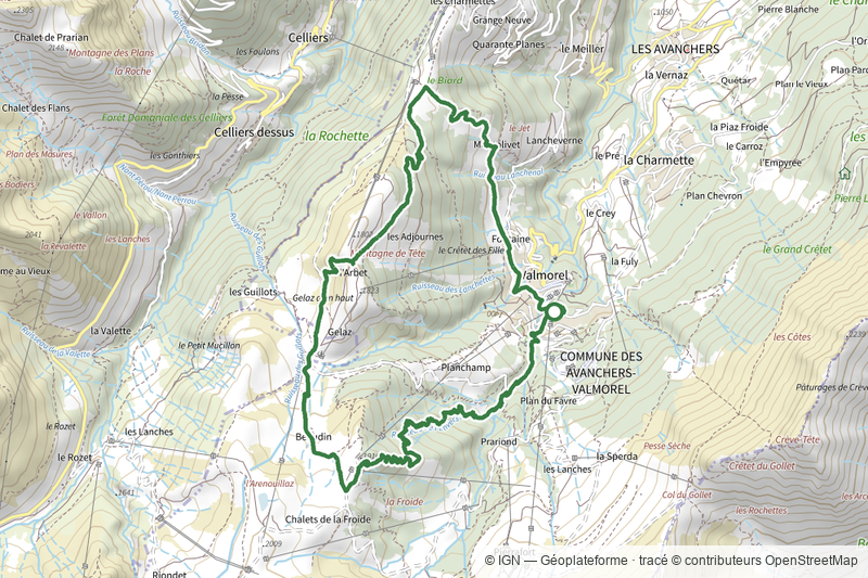 Montagne de Tête